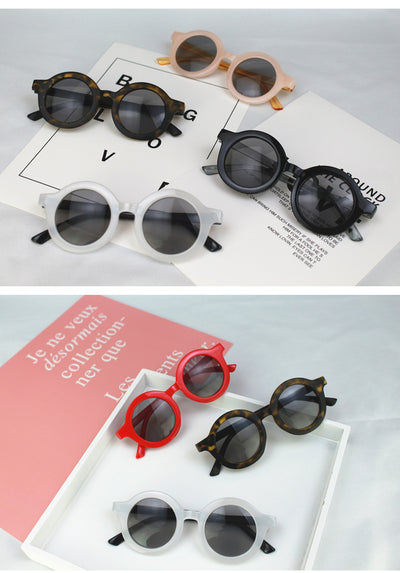 Gafas de Sol Redondas Estilo Coreano para Niños y Hombres - Image 9