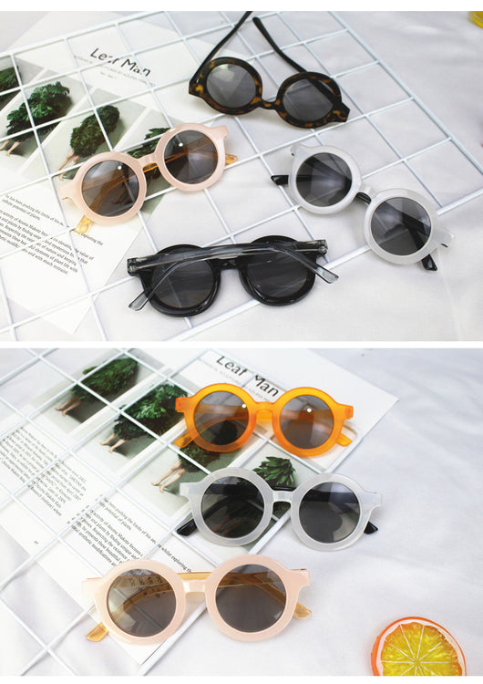 Gafas de Sol Redondas Estilo Coreano para Niños y Hombres - Image 10