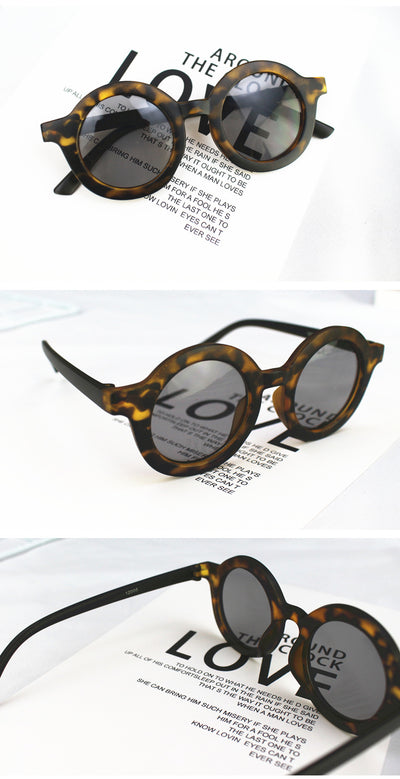 Gafas de Sol Redondas Estilo Coreano para Niños y Hombres - Image 11