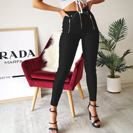 Pantalón Jogger con Cierre en Tobillo - Diseño Moderno Oscuro - Image 8