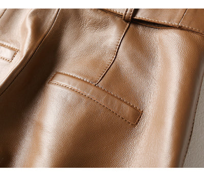 Pantalones de Cuero Cintura Alta - Image 12
