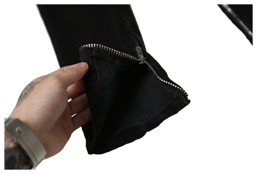 Pantalones Vaqueros Negros Elásticos - Image 17