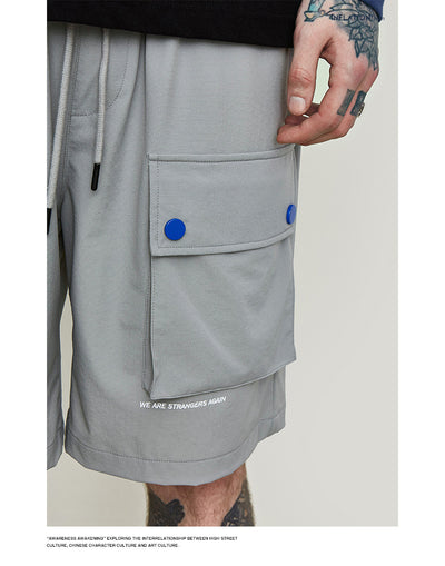 Shorts Casuales de Verano con Cordón Elástico y Bolsillos Japoneses - Image 8