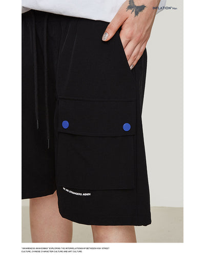 Shorts Casuales de Verano con Cordón Elástico y Bolsillos Japoneses - Image 12