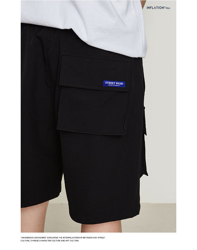 Shorts Casuales de Verano con Cordón Elástico y Bolsillos Japoneses - Image 13