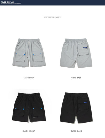 Shorts Casuales de Verano con Cordón Elástico y Bolsillos Japoneses - Image 14