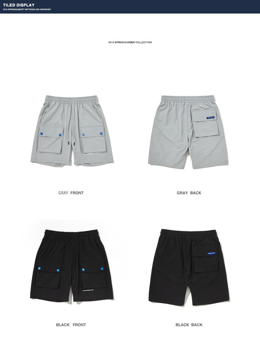 Shorts Casuales de Verano con Cordón Elástico y Bolsillos Japoneses - Image 14