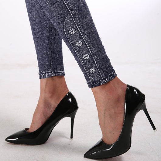 Leggins de Imitación Denim Primavera para Mujer - Image 45