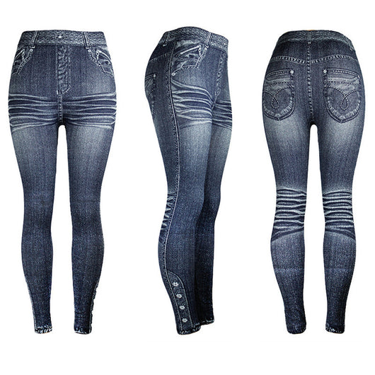 Leggins de Imitación Denim Primavera para Mujer - Image 46