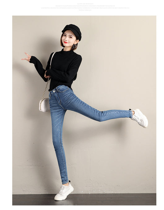 Pantalones Térmicos Reductores de Terciopelo para Mujer Talla Plus - Image 10