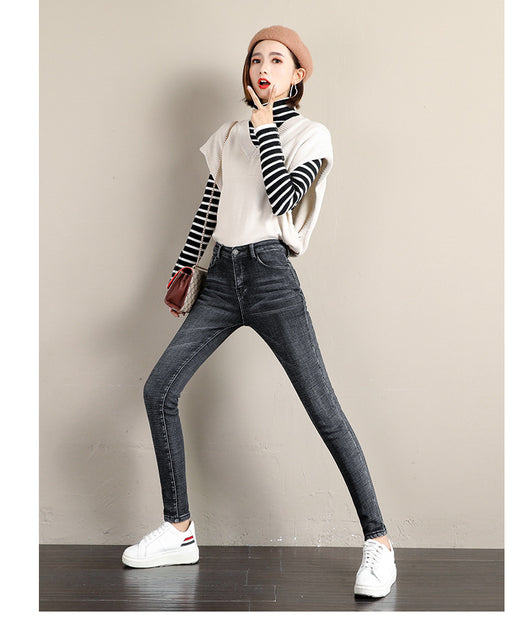 Pantalones Térmicos Reductores de Terciopelo para Mujer Talla Plus - Image 12