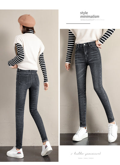 Pantalones Térmicos Reductores de Terciopelo para Mujer Talla Plus - Image 13