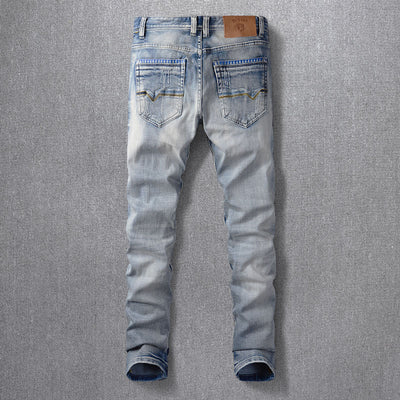 Jeans Rotos Hombre Estilo Europeo y Americano - Image 8