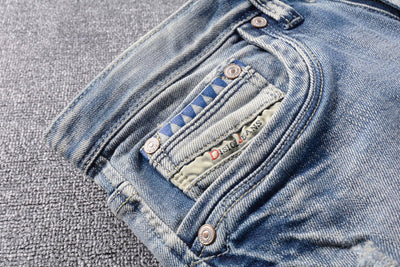 Jeans Rotos Hombre Estilo Europeo y Americano - Image 10