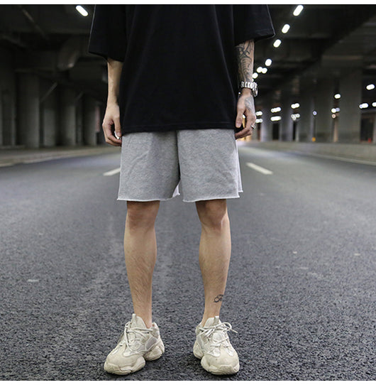 Shorts de Algodón Terry Liso Oversized - Image 24