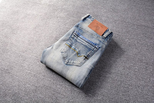 Jeans Rotos Hombre Estilo Europeo y Americano - Image 18