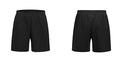 Shorts de Algodón Terry Liso Oversized - Image 29