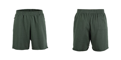 Shorts de Algodón Terry Liso Oversized - Image 30