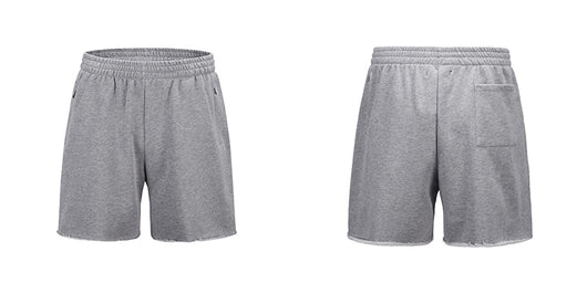 Shorts de Algodón Terry Liso Oversized - Image 31