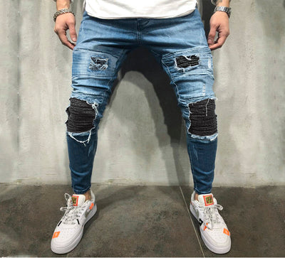 Jeans Azules Rotos para Hombre - Image 6