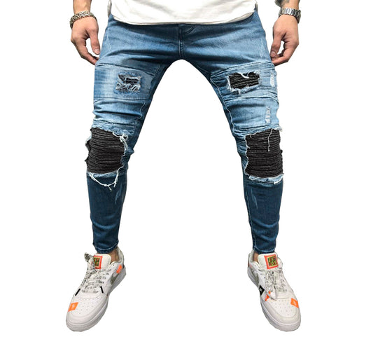 Jeans Azules Rotos para Hombre - Image 7
