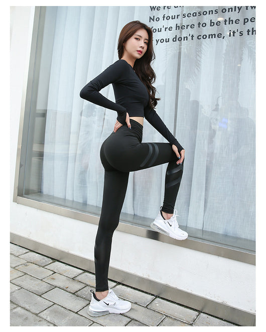 Pantalones de Yoga Cintura Alta Ajustados para Mujer - Image 9