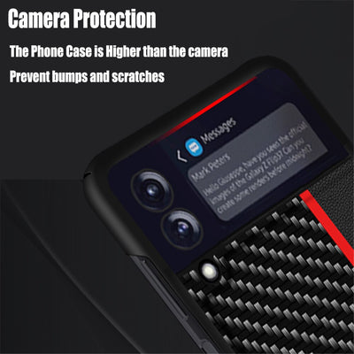 Funda Protectora de Fibra de Carbono con Diseño Bicolor - Image 9