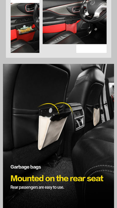 Organizador de Basura para Auto con LED - Contenedor de Residuos Inteligente - Image 11