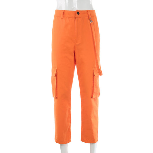 Overol Holgado de Cintura Alta para Mujer - Estilo Moderno y Versátil - Image 10