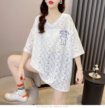 Playera Básica de Manga Corta para Mujer - Cómoda y Versátil - Image 7
