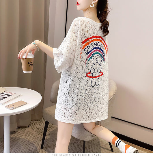 Playera Básica de Manga Corta para Mujer - Cómoda y Versátil - Image 11