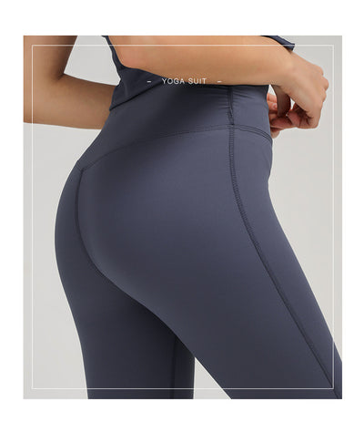 Pantalones Cropped Cintura Alta Ajustados - Image 11