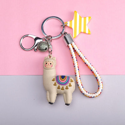 Llavero Alpaca Adorable de Diseño Cartoon - Image 5