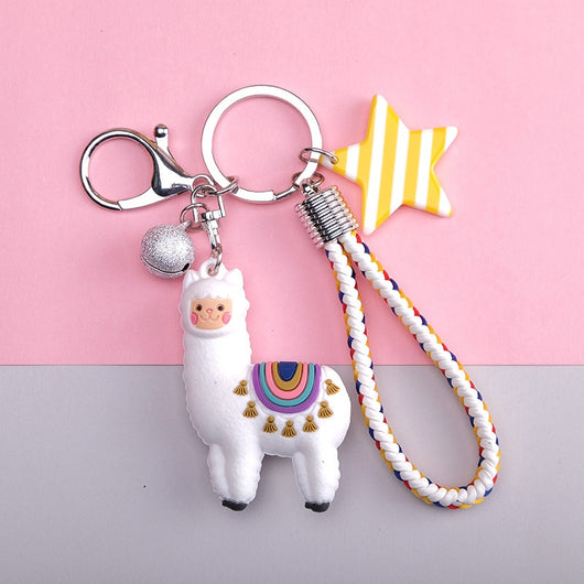 Llavero Alpaca Adorable de Diseño Cartoon - Image 6
