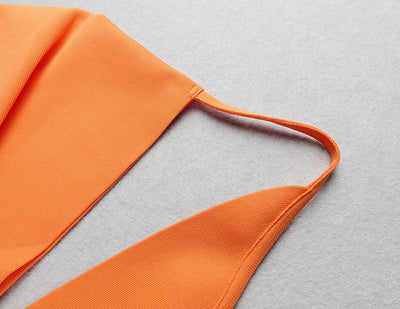 Vestido Bandage Ajustado con Escote en V Profundo - Image 15