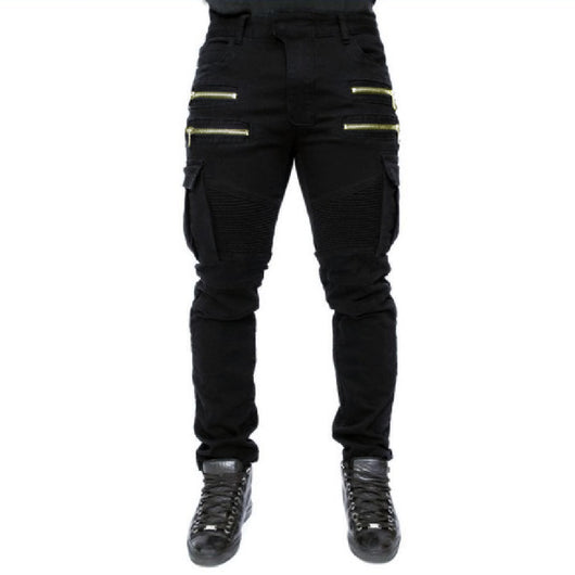Pantalones Vaqueros Elásticos Trend Folds con Ajuste Perfecto - Image 8