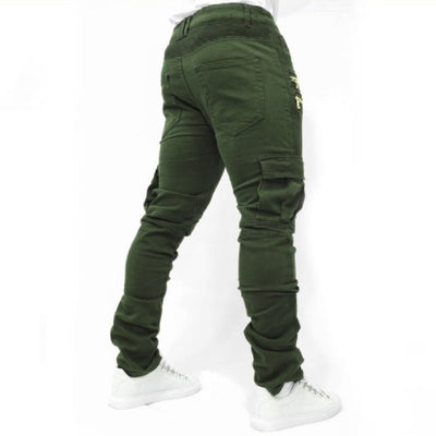 Pantalones Vaqueros Elásticos Trend Folds con Ajuste Perfecto - Image 10