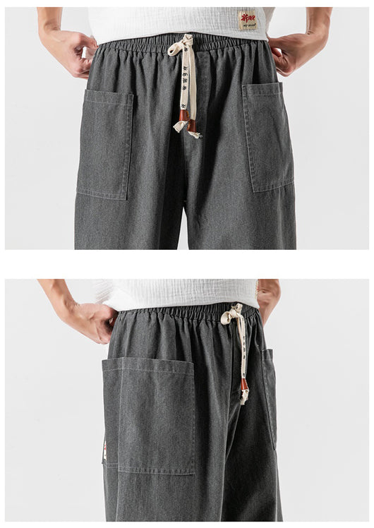 Pantalones Retro de Pierna Ancha Cintura Alta - Image 18