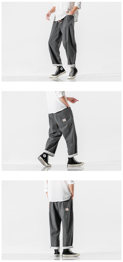 Pantalones Retro de Pierna Ancha Cintura Alta - Image 20