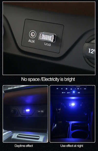 Lámpara LED Ambiental para Pie de Auto - Iluminación Decorativa Interior - Image 11