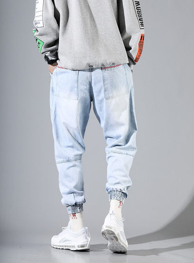 Pantalones Harem Jeans Sueltos Efecto Lavado - Image 12