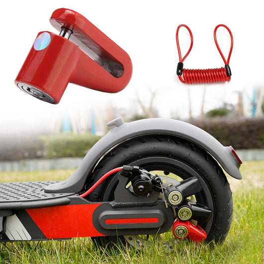 Candado Antirrobo para Patinete Eléctrico con Cable de Acero y Freno de Disco - Image 15