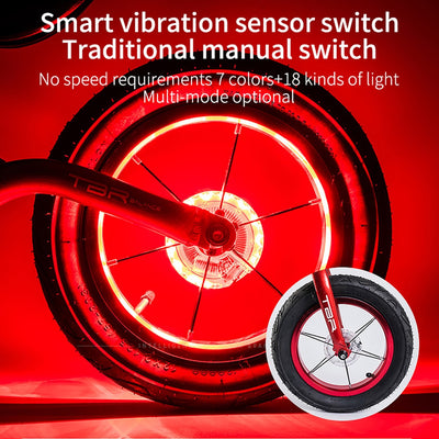 Luz LED para Ruedas de Bicicleta de Equilibrio - Accesorios de Seguridad Nocturna - Image 9
