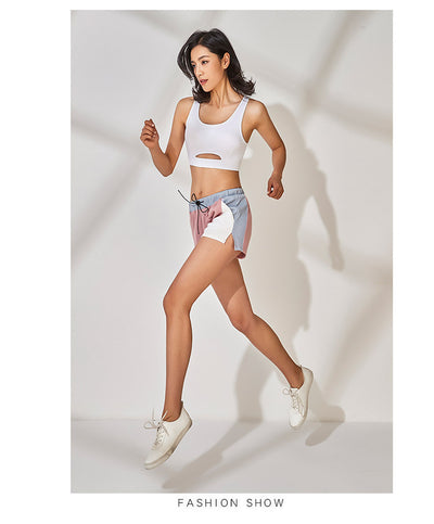 Shorts con Costuras Contrastadas y Cordones - Image 6