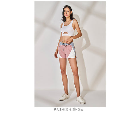 Shorts con Costuras Contrastadas y Cordones - Image 7