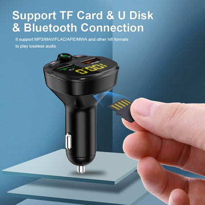 Receptor Bluetooth 5.0 para Auto con Funciones Múltiples - Image 10