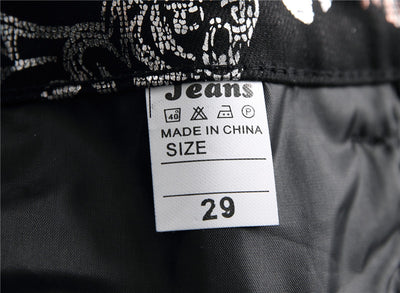 Pantalones Impresos para Discoteca en Negro - Image 28