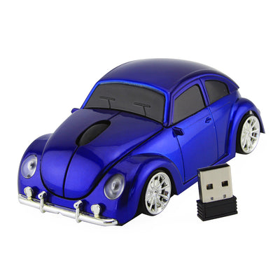 Ratón Inalámbrico Beetle 2.4G - Diseño Retro Compacto - Image 25