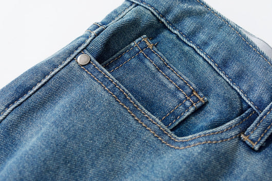 Pantalones Slim Rotos con Parches Desmontables - Estilo Urbano Destruido - Image 20