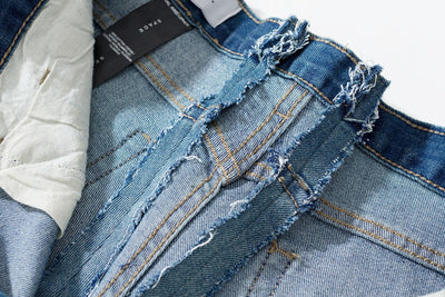 Pantalones Slim Rotos con Parches Desmontables - Estilo Urbano Destruido - Image 21